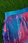 TIE DYE FRINGE SKIRT.DRG251123102 WEN