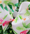 Pomegranate printed double layer hair bows. (4pcs/$10.00) BW-DSG-956