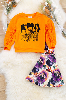  Orange hocus pocus 2 piece set. OFG40113065-sol