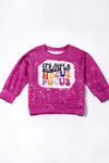Purple hocus sweatshirt. TPG401122044-WEN