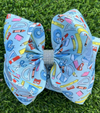 🎒 Back to school double layer hair bows.
