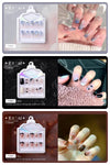 Beautiful women press on nail set / 5 piece nail kit. Choose your favorite!! A-1