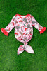 Western/Christmas printed infant gown. PJG65153004