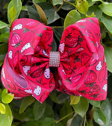  6.5" double layer hair bows. 4pcs/$10.00 BW-DSG-271