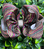 6.5"DOUBLE LAYER HAIR BOWS 12PCS/$8.00 BW-DSG-981