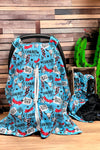 Stay wild, strike printed car seat cover. ZYTG25153008 S