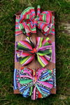 Big tassel printed headbands 3pcs/$10.50 choose your fav! F-DLH2392K