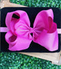 6.5"headband bow! Choose your favorite color.(5PCS/$7.50 HB-2024H2