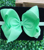 6.5"headband bow! Choose your favorite color.(5PCS/$7.50 HB-2024H2