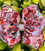 Character printed double layer bow. 4PCS/$10.00 BW-DSG-1048