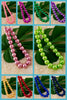 Fun bubble necklaces available in 10 colors!!! 4pcs