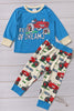 🔶FIELD OF DREAMS " TRACTOR PAJAMAS SET FOR BOYS. LC-PJ-2115638