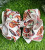 CHRISTMAS MULTI PRINTERD HAIR BOWS. 7.5" WIDE 4PCS/ $10.00 BW-DSG-718