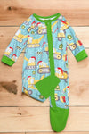 Christmas construction boys bodysuit. LR060703-LOI