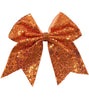 Sequins cheer hair bows w/elastic band. (6pcs/$10.50) CHEERBOW-2023-A