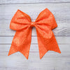 Sequins cheer hair bows w/alligator clip. (6pcs/$10.50) CHEERBOW-2023-B