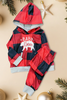 Baby bear plaid jogger set. PJG501322040-SOL