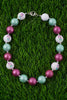 MERMAID PRINTED BUBBLE GUM BEAD NECKLACE. (3PCS/$12.00) ACG25113030