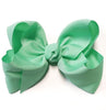 AQUA 7.5" HAIR BOW 12PCS/$18.00 BW-314-P