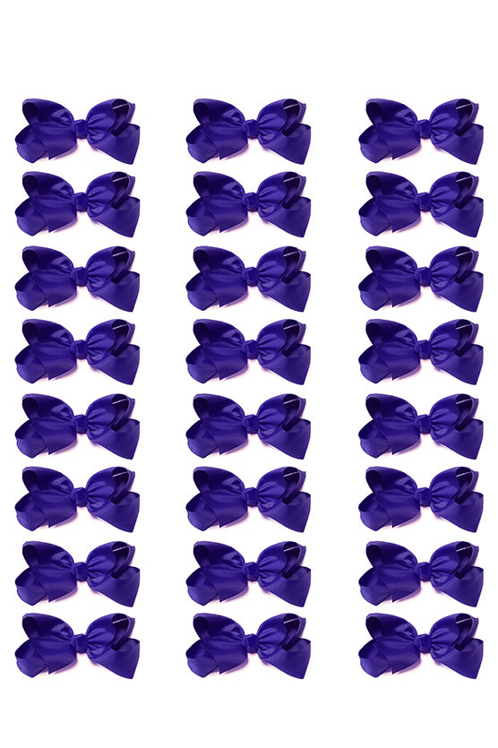 COBALT 4IN WIDE BOWS 24 PCS/$7.50 BW-329-4