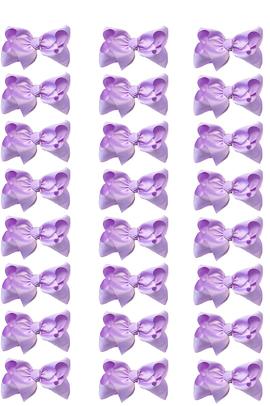 LILAC MIST BOWS 4IN WIDE 24PCS/$7.50 BW-420-4