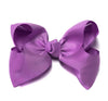 GRAPE 7.5" WIDE HAIR BOWS.   12PCS/$18.00 BW-463-P