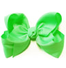 MINT GREEN 7.5" WIDE HAIR BOWS. 12PCS/$18.00 BW-530-P