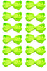 KEY LIME BOWS 5.5IN WIDE 12PCS/$6.50 BW-544-5