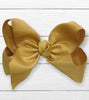 DIJON 7.5" WIDE HAIR BOWS. 12PCS/$18.00 BW-687-P