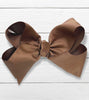 TURFAN 7.5" WIDE HAIR BOWS. 12PCS/$18.00 BW-847-P