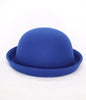 MULTI COLOR FELT FASHION HAT FOR GIRLS AVAILABLE IN 6 COLORS. 3PCS/$9.00 HH-2021-2