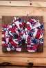 STAR & STRIPE BIG TASSEL BABY HEADBAND. 3PCS/$10.50 F-DLH2339K