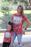 MOMMY & ME TIE DYE PRINTED TEES. DXSY-216-612255