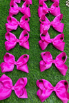 GARDEN ROSE 5.5" INCH HAIR BOWS 12PCS/$6.50 BW-183-5