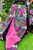 HOT PINK COWGIRL HAT " PRINTED CAR SEAT COVER. ZYTG15113001