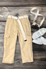 (UNISEX) IVORY  CARGO PANTS. PNB60152001-WEN