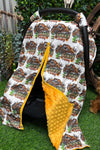 RODEO BABY PRINTED CAR SEAT COVER. ZYTG15113014