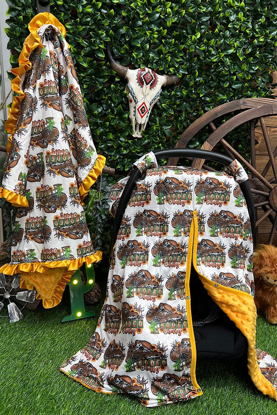 RODEO BABY PRINTED CAR SEAT COVER. ZYTG15113014