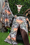 DESERT DARLIN"SUNSET PRINTED CAR SEAT COVER. ZYTG15113012