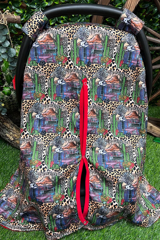 RV/DESERT PRINTED CAR SEAT COVER. ZYTG15113016