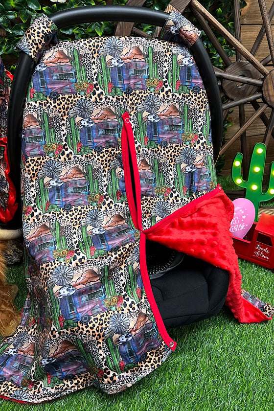 RV/DESERT PRINTED CAR SEAT COVER. ZYTG15113016