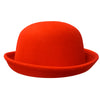 MULTI COLOR FELT FASHION HAT FOR GIRLS AVAILABLE IN 6 COLORS. 3PCS/$9.00 HH-2021-2